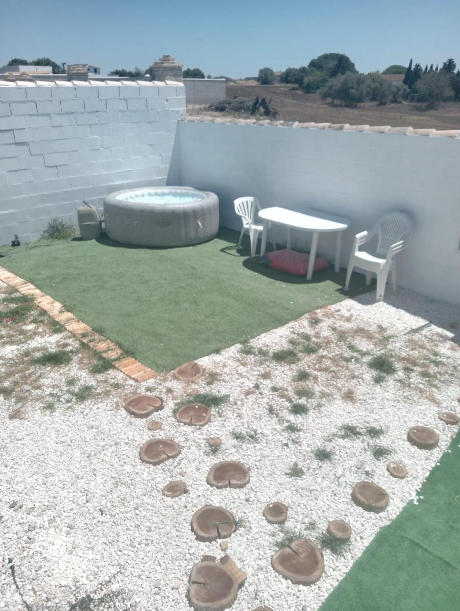 Casita Mh Acogedora Para 6 Con Jacuzzy Chiclana de la Frontera Bagian luar foto